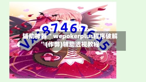 辅助神器“ wepokerplus程序破解”(作弊)辅助透视教程-第3张图片