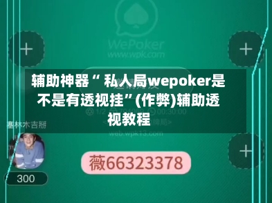 辅助神器“ 私人局wepoker是不是有透视挂”(作弊)辅助透视教程-第2张图片
