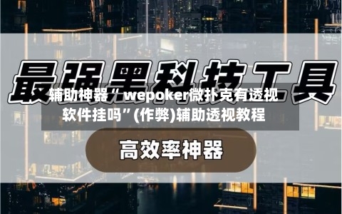 辅助神器“ wepoker微扑克有透视软件挂吗”(作弊)辅助透视教程-第2张图片